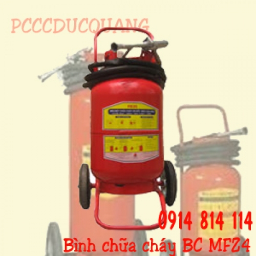 Bình chữa cháy xe đẩy - Cơ Sở Thiết Bị PCCC Đức Quang